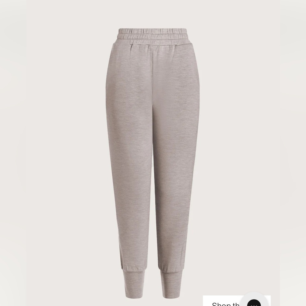 Varley The Slim Cuff Pant 27.5” in Taupe Marl size Medium
